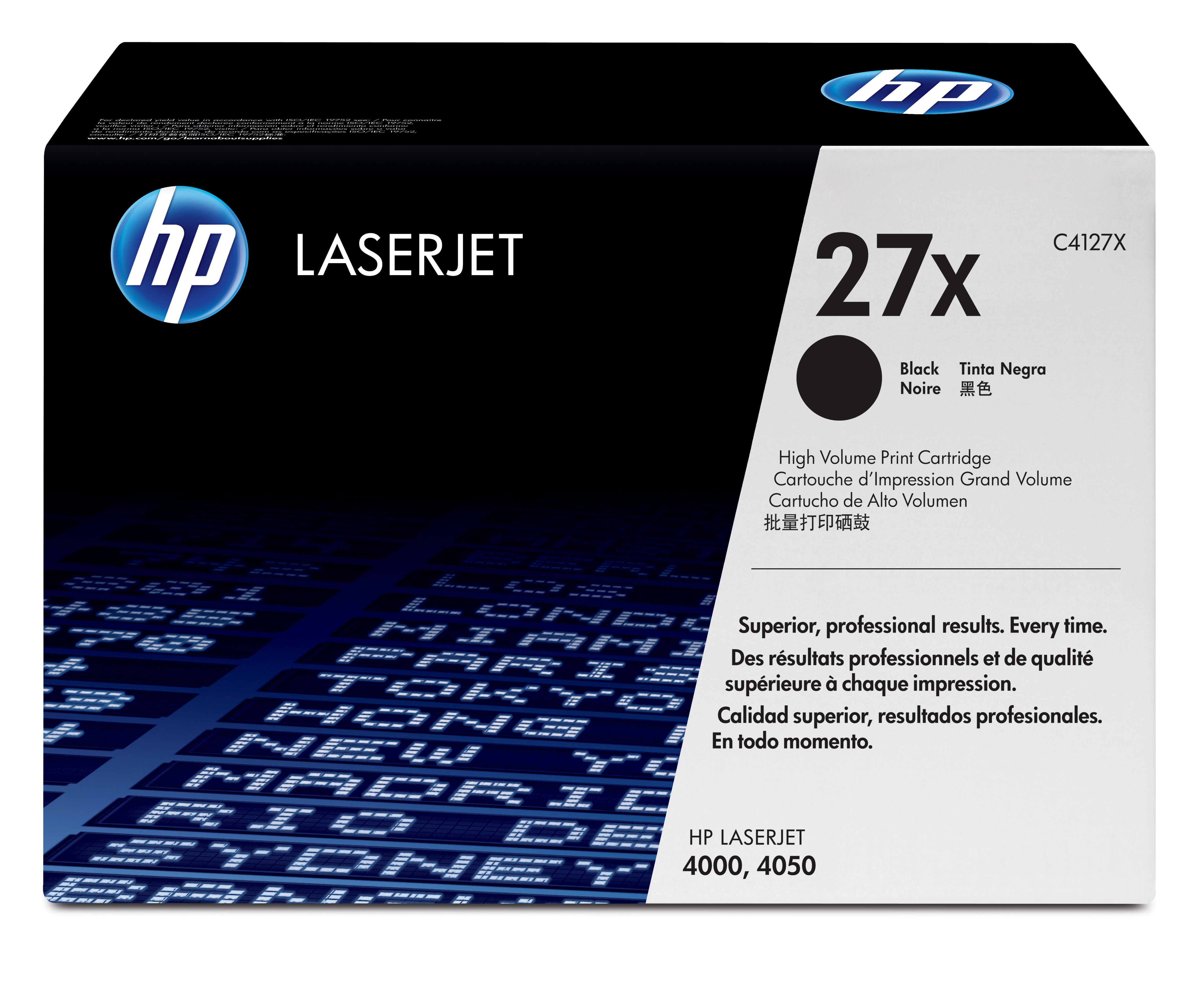 Tóner - HP 27X LaserJet, Negro, 