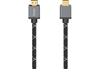 HAMA 00205238 - 8K - HDMI-Kabel (Grau/Schwarz)