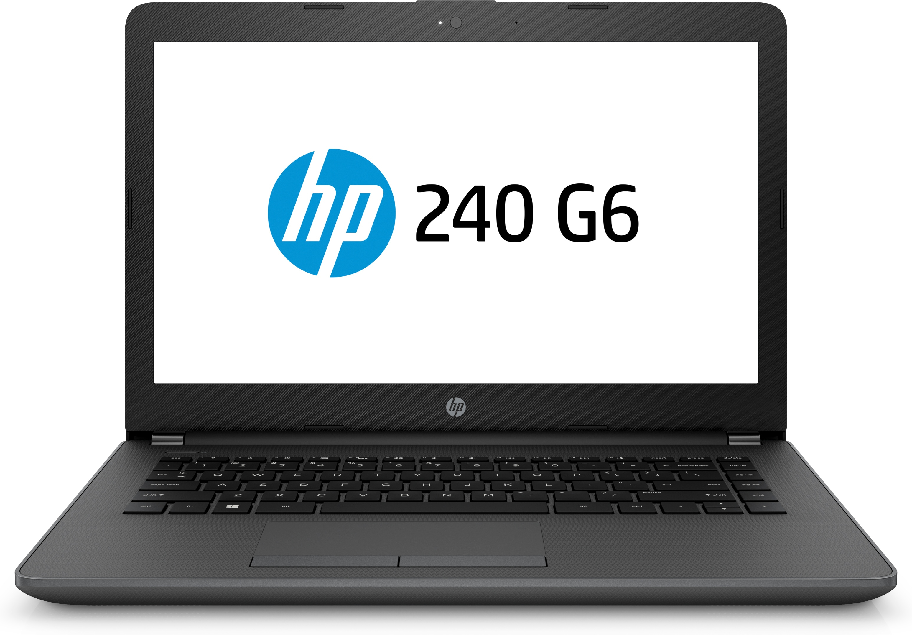 Portátil - HP 240 G6, 14", Intel® Core™ i3-7020U, 8 GB de RAM, 256 GB SSD, Negro
