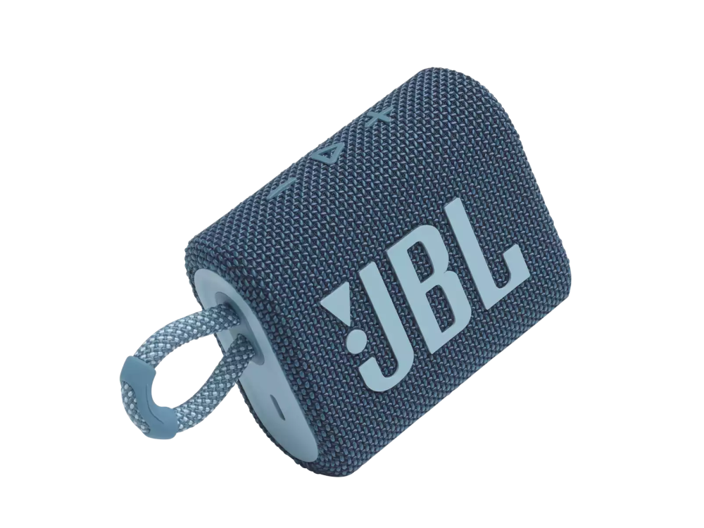 Altavoz inalámbrico - JBL Go 3, 4.2 W, 5 h, 500 mAh, Azul