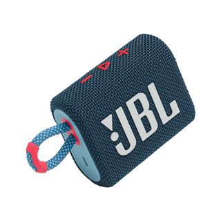 Altavoz inalámbrico - JBL Go 3, 4.2 W, 5 h, 500 mAh, Azul/Rosa