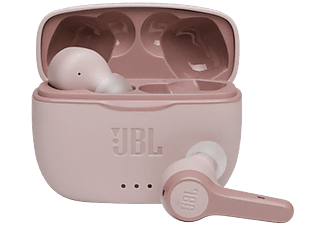 Auriculares True Wireless - JBL Tune 215 TWS, True Wireless, Dual Connect, Rosa + Estuche de carga