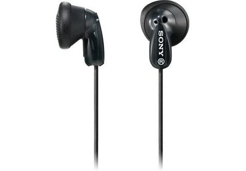 Auriculares de botón  Sony MDR-E9LPB, Iman de Neodimio, Jack 3.5 mm, Cable  Flexible, Negro