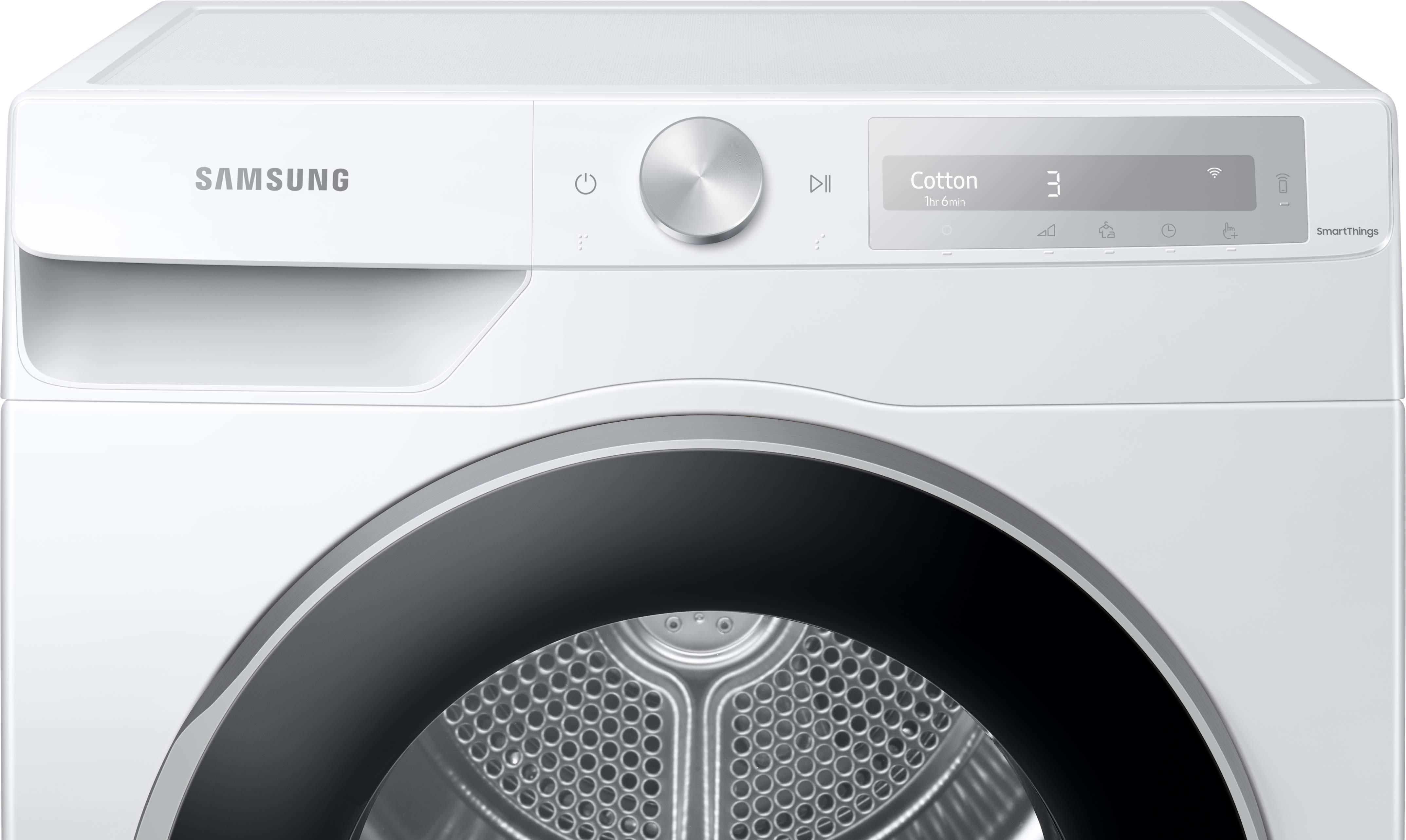 SAMSUNG DV81T6220LH Wärmepumpentrockner (8 kg, A+++, Weiß)