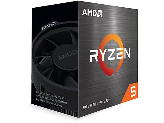 AMD Prozessor Ryzen™ 5 5600X, 6C/12T, 3.7-4.6GHz, boxed mit Kühler