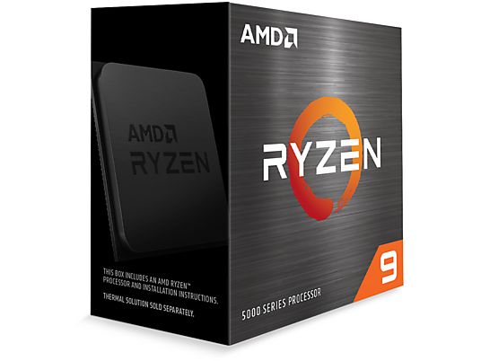 AMD Prozessor Ryzen™ 9 5900X, 12C/24T, 3.7-4.8GHz, boxed ohne Kühler
