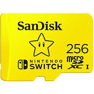 SANDISK microSDXC UHS-I card voor de Nintendo Switch - 256GB