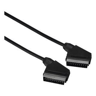 HAMA 205081 CABLE SCART M/M 1.5M - Câble de connexion péritel (Noir)