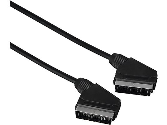 HAMA 205081 CABLE SCART M/M 1.5M - Câble de connexion péritel (Noir)