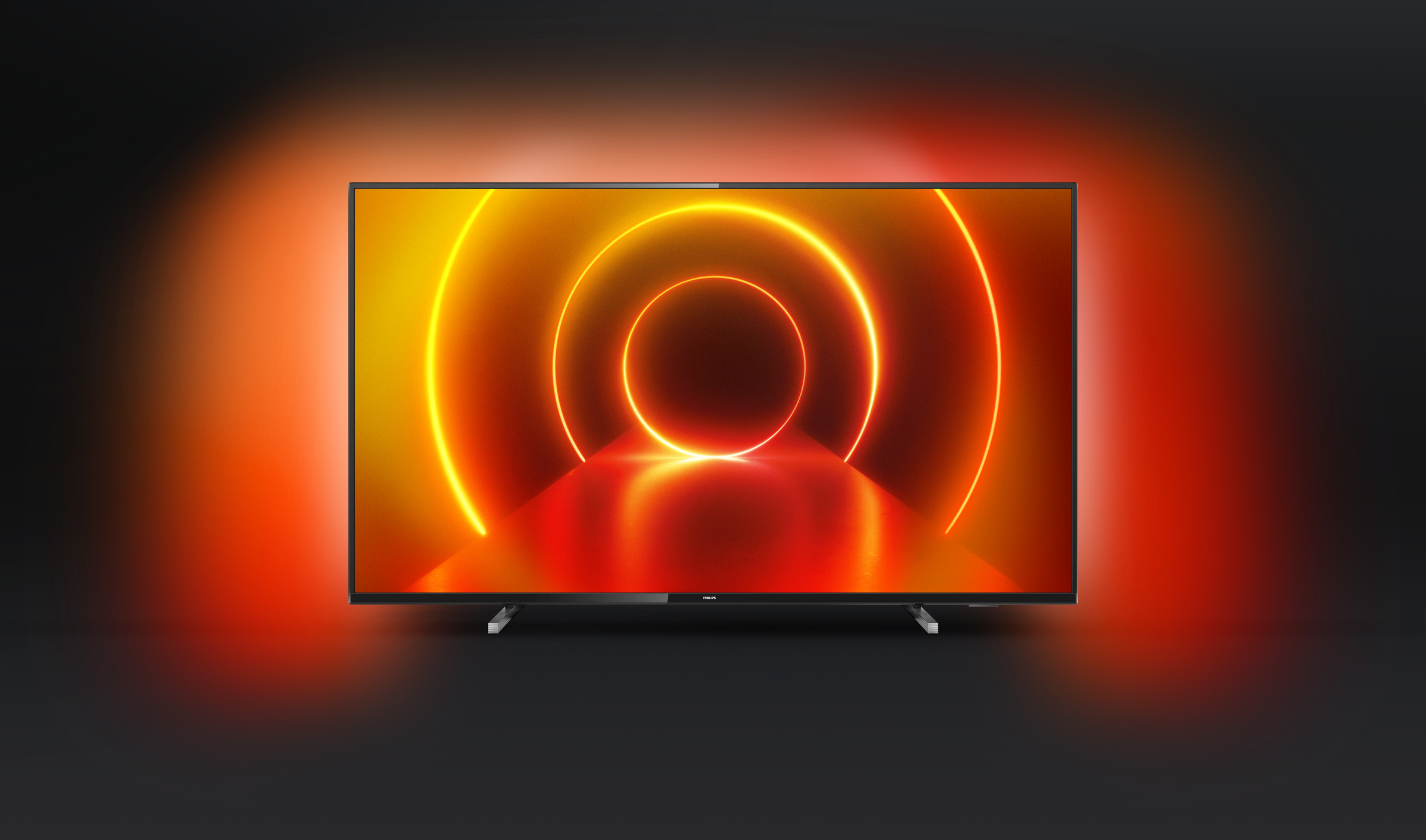 PHILIPS 65PUS7805/12 LED TV (Flat, 65 Zoll / 164 cm, UHD 4K, SMART TV, Ambilight, Saphi)