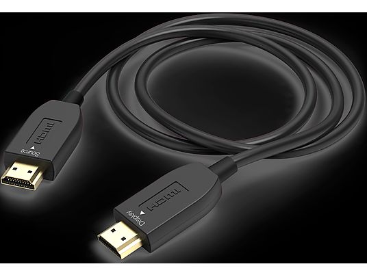 HAMA 205345 HDMI OPT M/M 8K 3M - Câble HDMI (Noir)