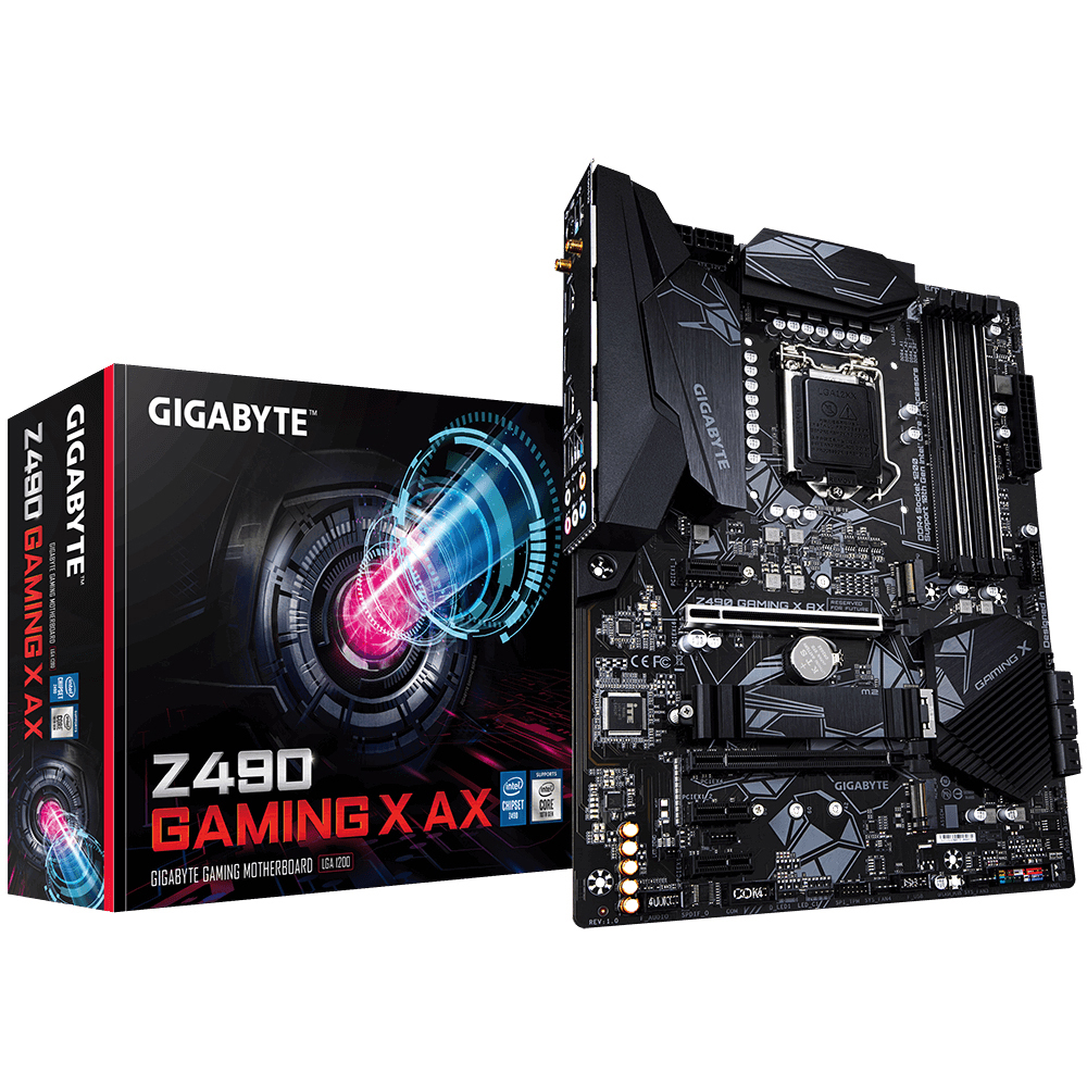 Z490 X GAMING Mainboard Mehrfarbig GIGABYTE AX