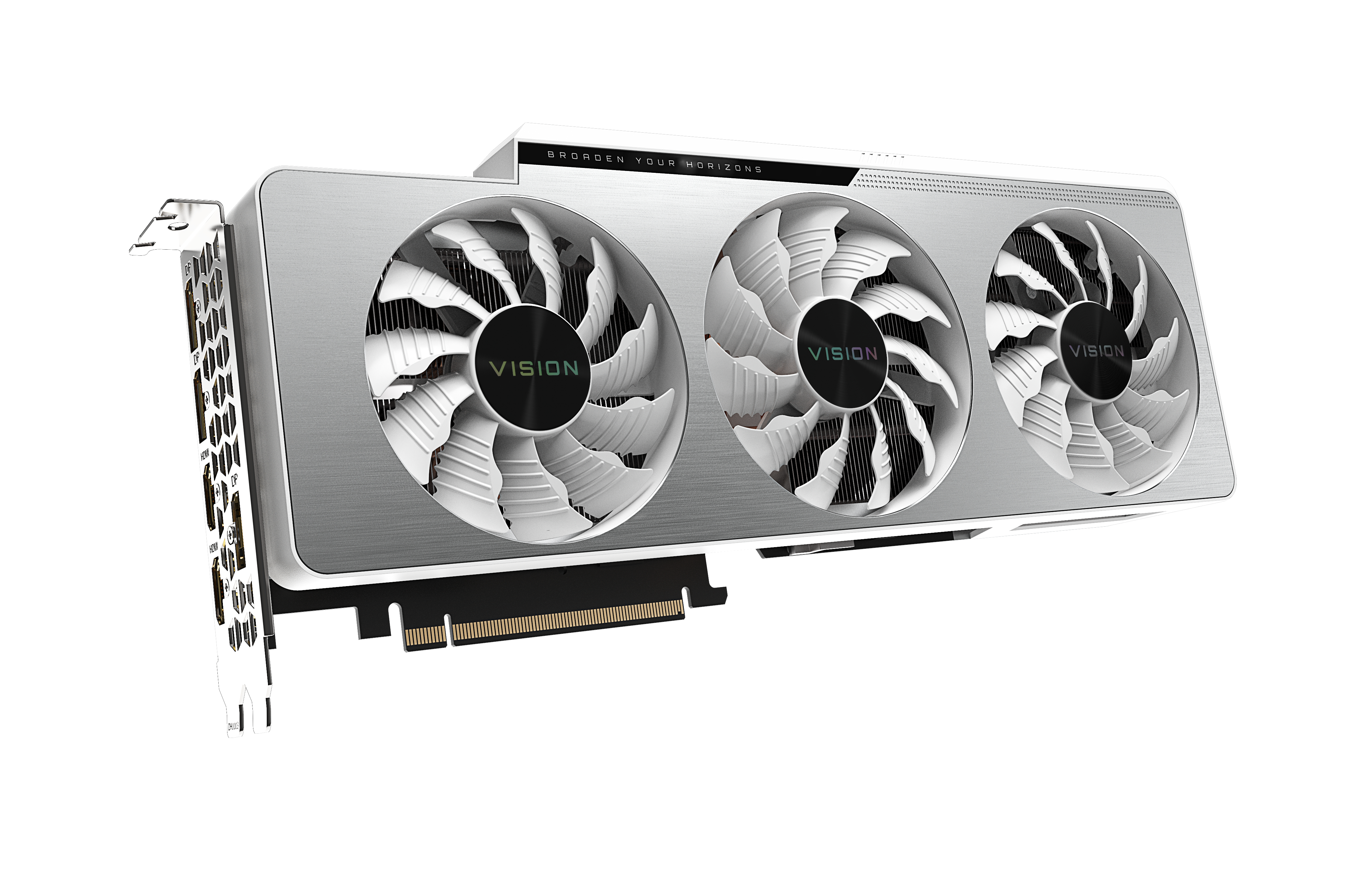 GIGABYTE GeForce RTX™ 3080 Vision OC 10GB (GV-N3080VISION OC-10GD) (NVIDIA, Grafikkarte)