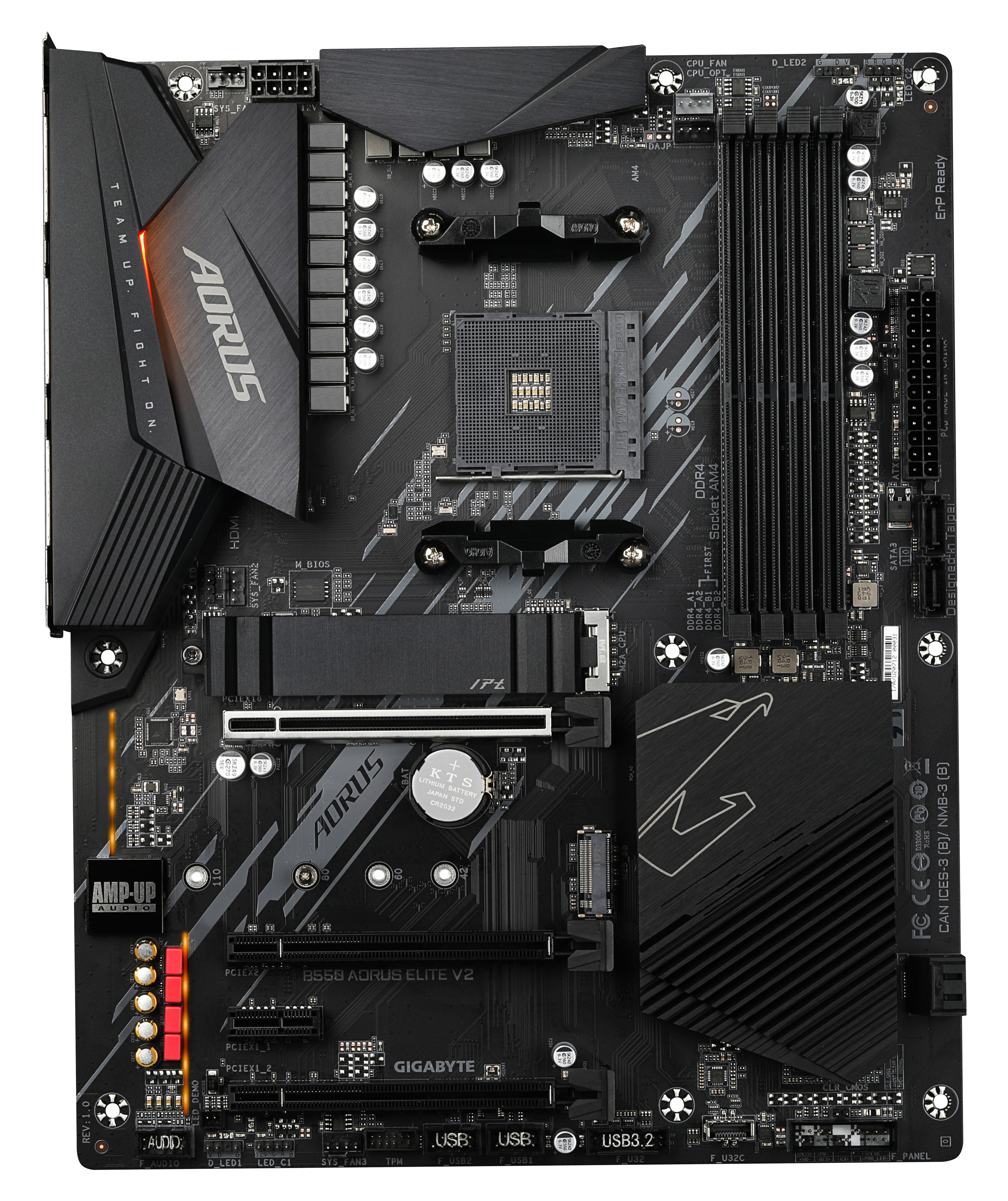 GIGABYTE B550 AORUS ELITE V2 Mainboard Mehrfarbig