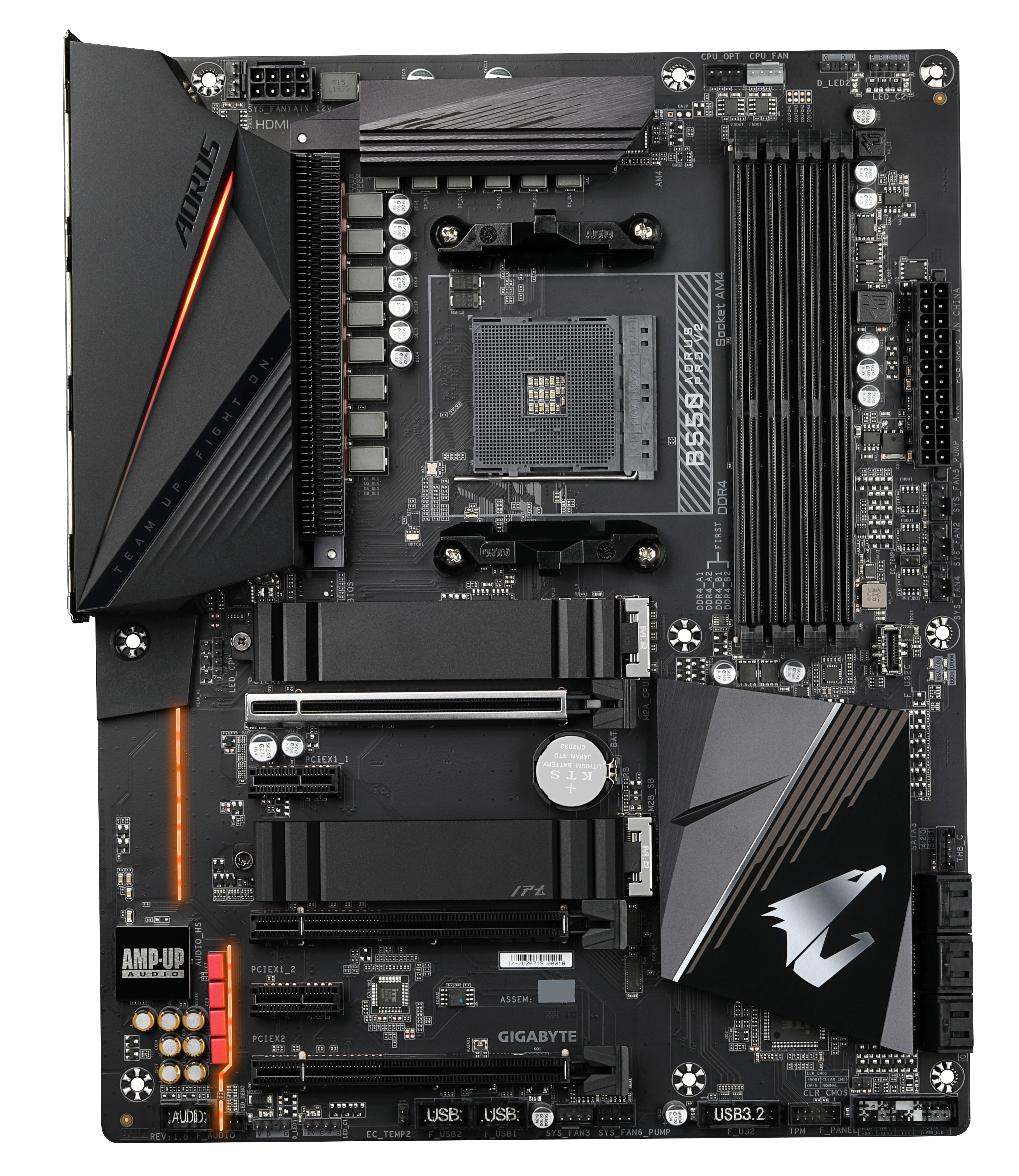 GIGABYTE B550 AORUS PRO V2 Mainboard Mehrfarbig