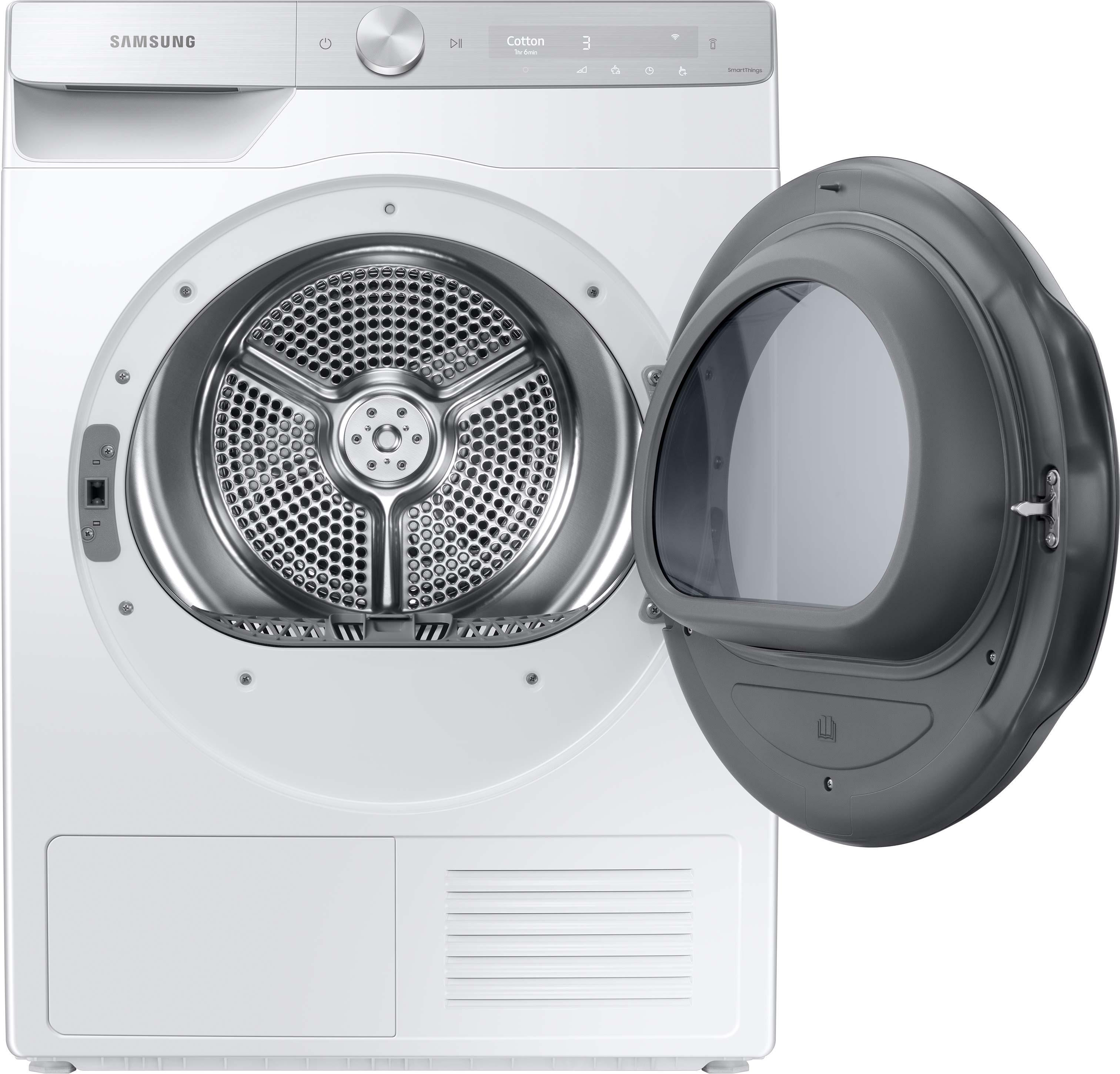 SAMSUNG DV91T8240SH Wärmepumpentrockner (9 kg, A+++, Weiß)