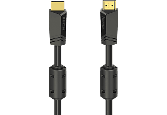 HAMA 205009 HS HDMI 4K M/M 10M - HDMI-Kabel (Schwarz)