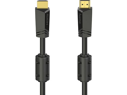 HAMA 205009 HS HDMI 4K M/M 10M - Câble HDMI (Noir)