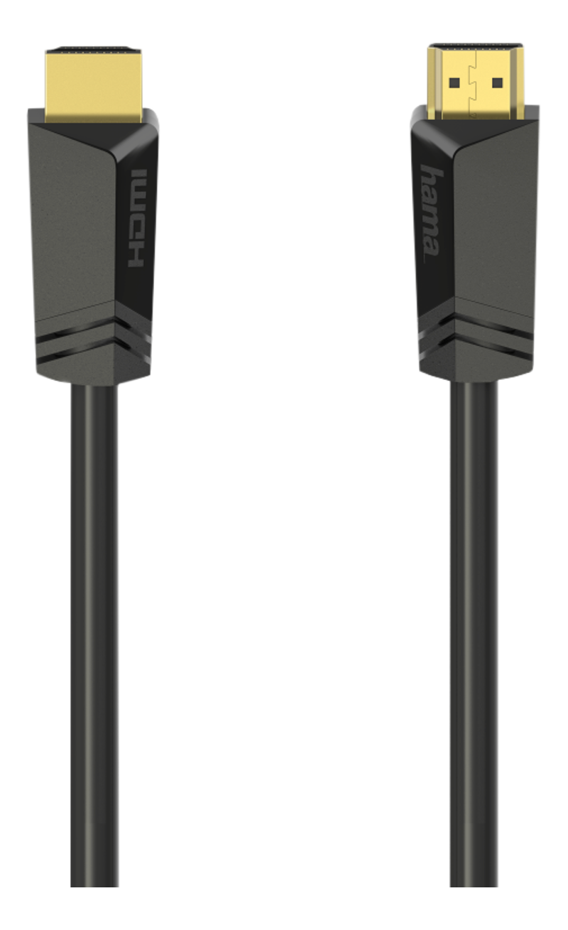 HAMA 205008 HS HDMI 4K M/M 7.5M - HDMI-Kabel (Schwarz)