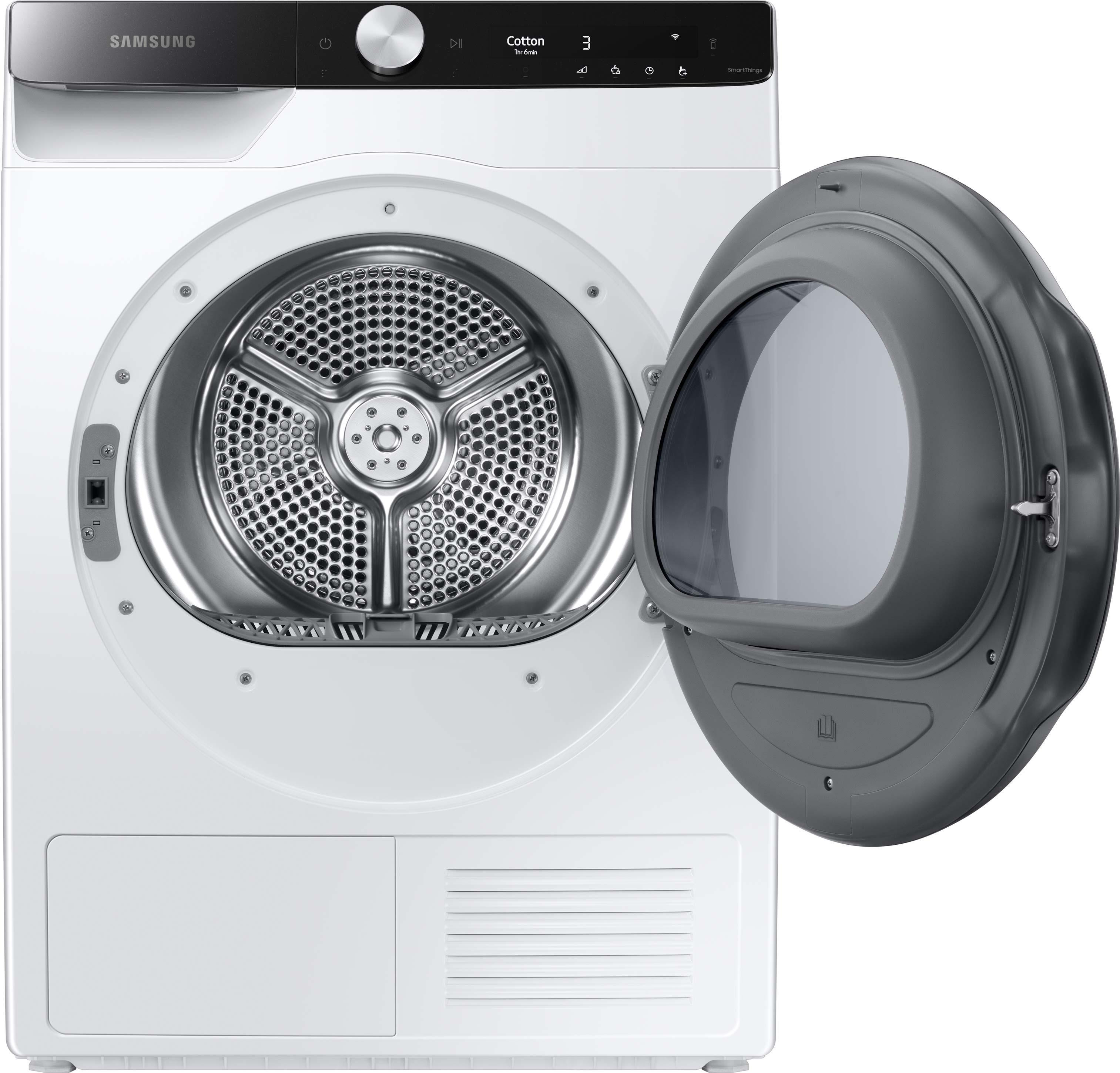 SAMSUNG DV90T8240SE Wärmepumpentrockner (9 kg, A+++, Weiß)