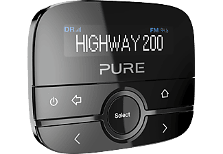 PURE DIGITAL Highway 200 - Adattatore radio DAB/DAB+ (Nero)