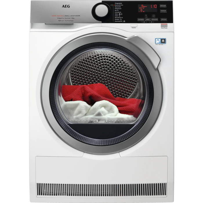AEG T9ECOWP Wärmepumpentrockner (8 kg), Weiß)