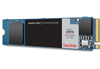 SANDISK Ultra 3D Festplatte, 1 TB Interner Speicher M.2 via NVMe, intern