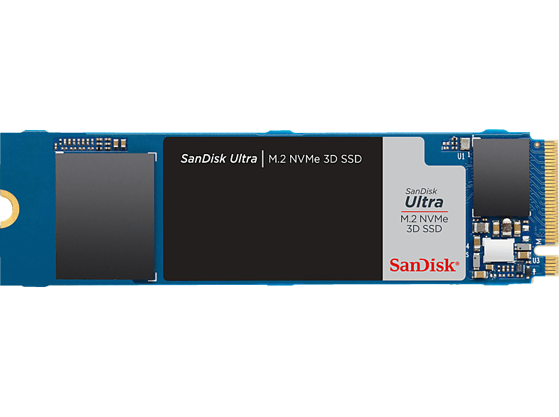 SANDISK Ultra 3D Speicher, 1 TB NVMe, intern Interner M.2 Speicher via