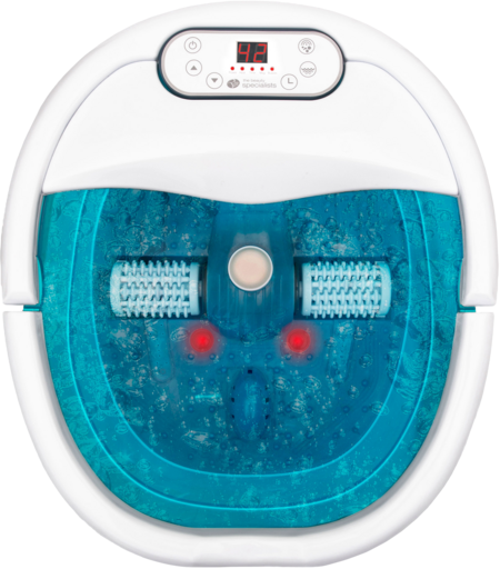 Rio FTBH7 Luxury Foot Spa with Auto Foot Massagers and Heat Up