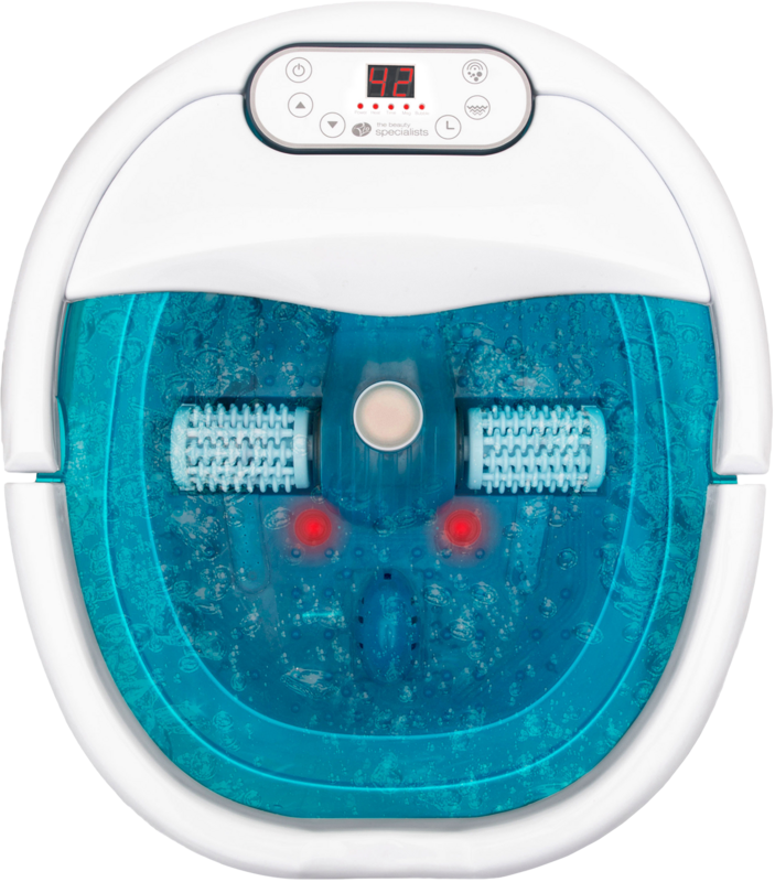 Rio FTBH7 Luxury Foot Spa with Auto Foot Massagers and Heat Up