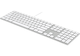 MATIAS CORPORATION MT1003CH - Tastatur (Weiss/Silber)