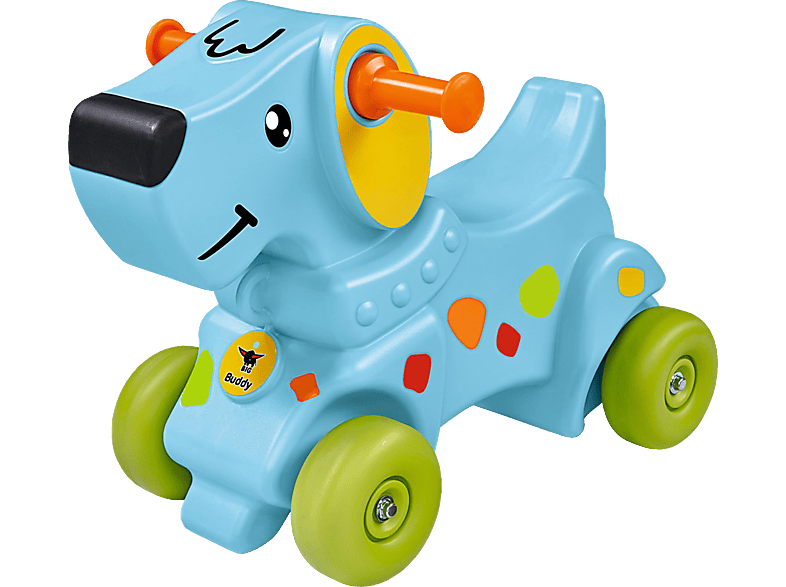 BIG Buddy Rutscherfahrzeug Hellblau Kunststoff Image