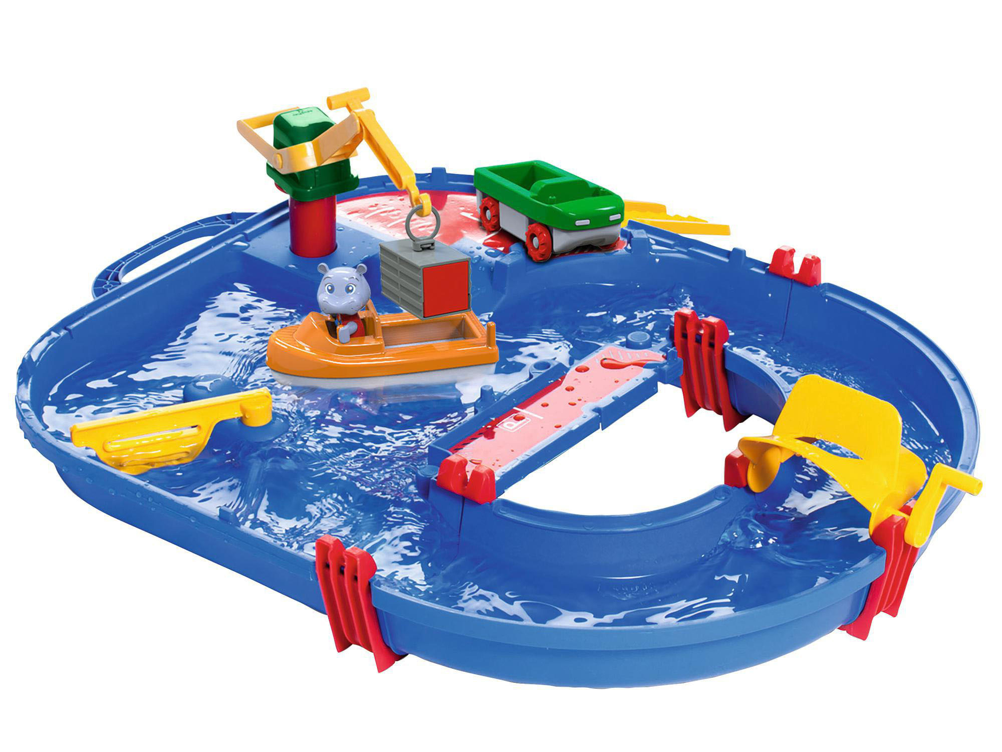 BIG AquaPlay Wasserbahn Blau StartSet