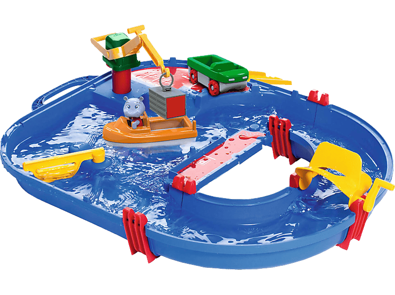 BIG AquaPlay StartSet Wasserbahn Blau | Wasserspielzeug