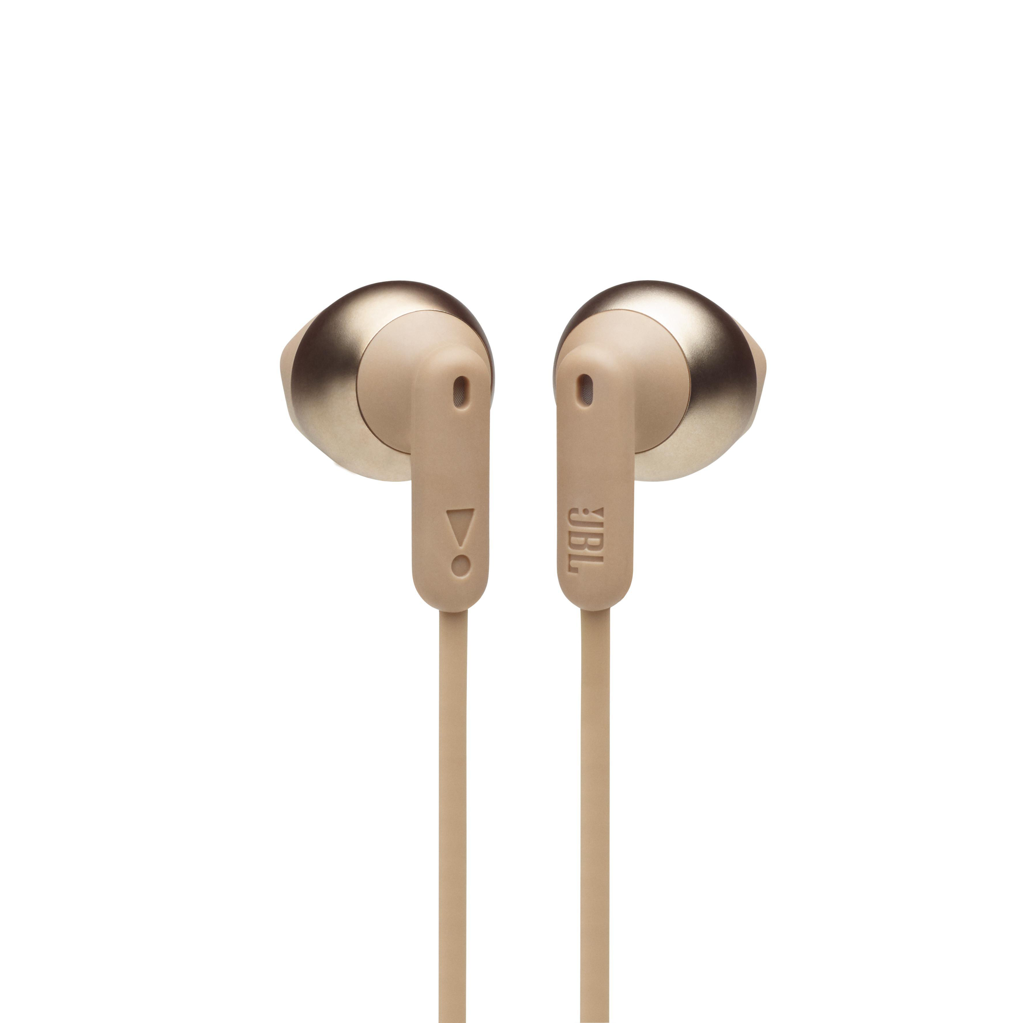 JBL TUNE 215BT, In-ear Kopfhörer Bluetooth Champagne-Gold