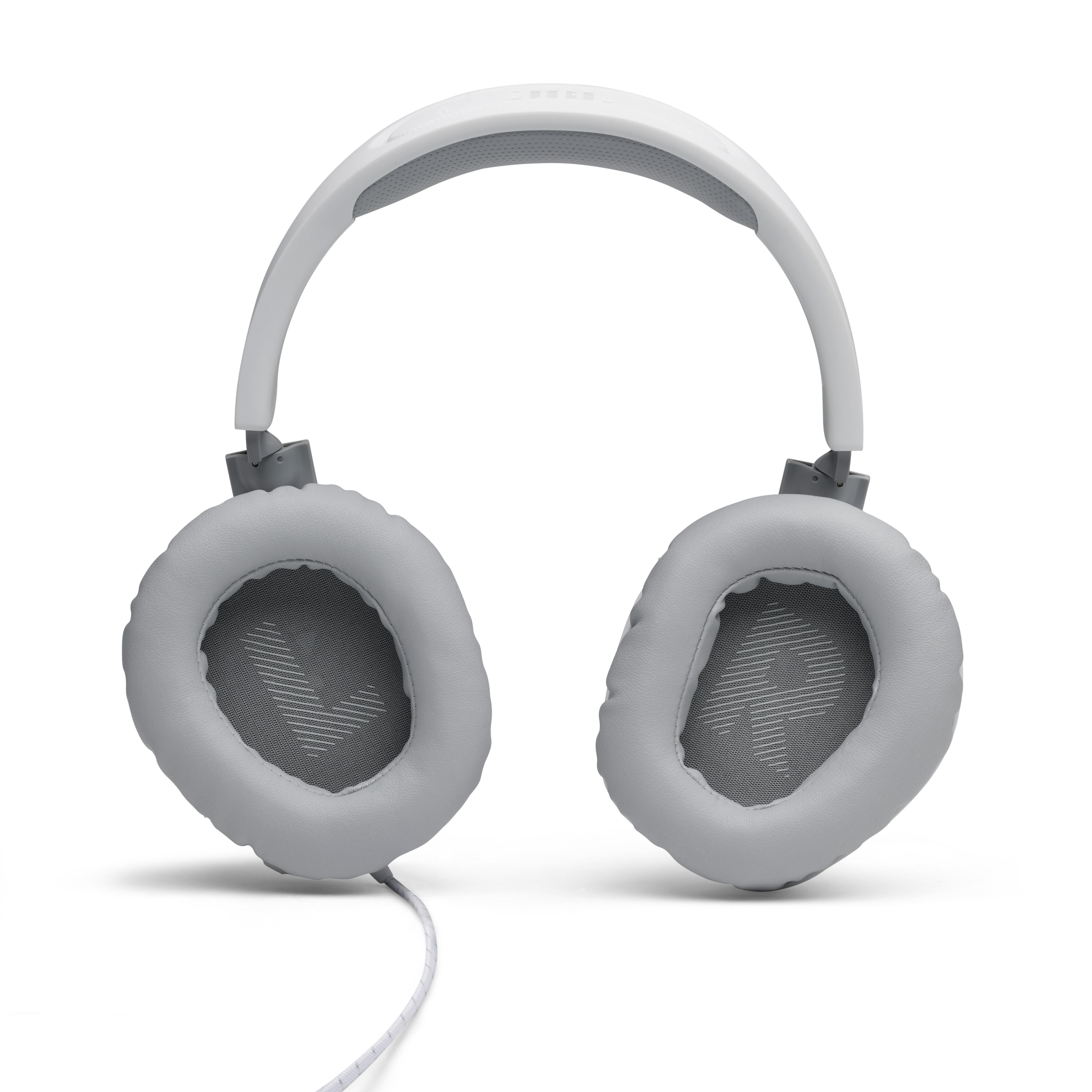 JBL QUANTUM 100, Over-ear Gaming Headset Weiß
