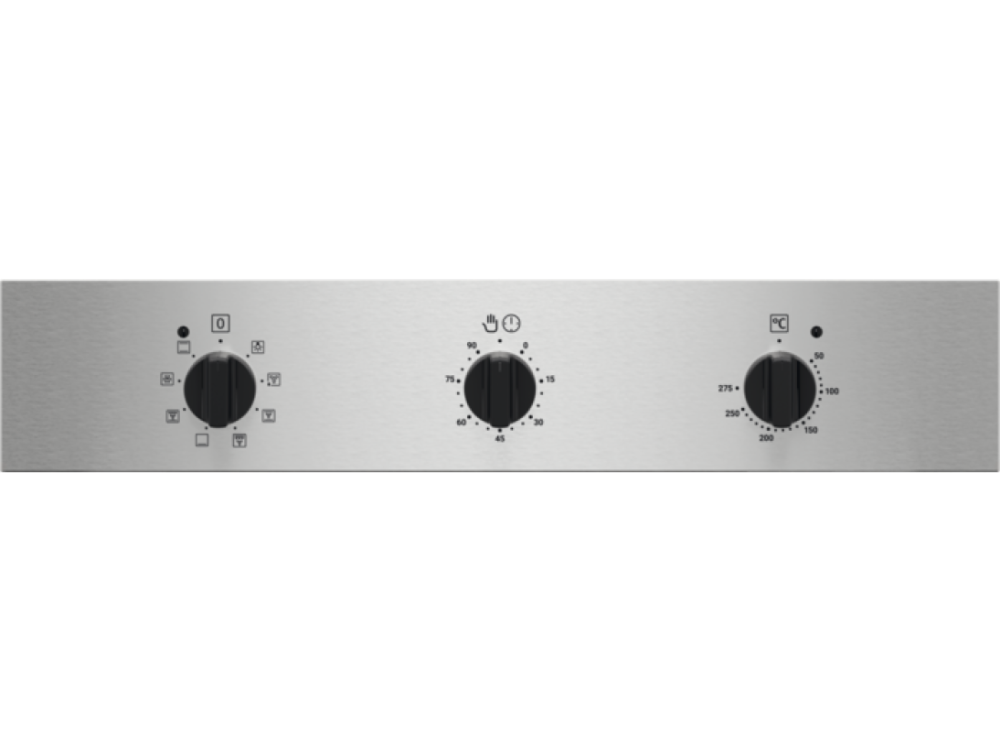 Horno - Zanussi ZOHKF1X1, 72 l, Multifunción, Aqualisis, 59.4 cm, Antihuellas, A+, Inox