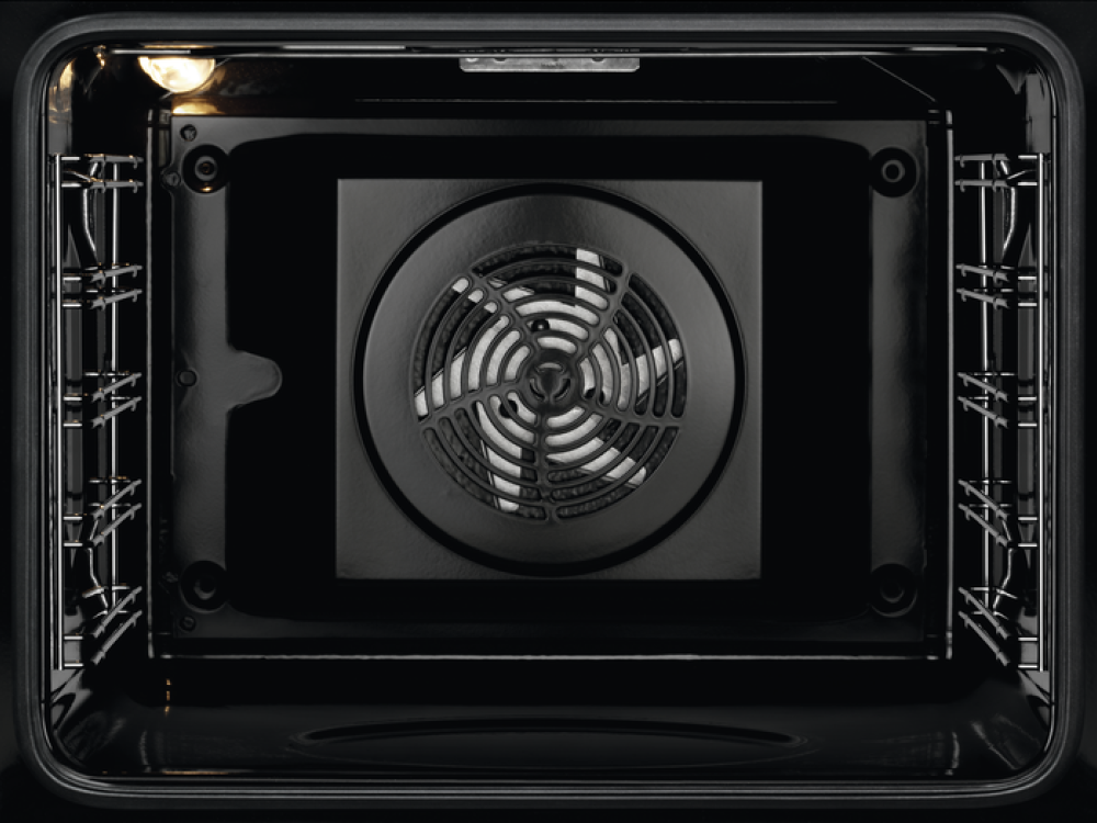 Horno - Zanussi ZOHKF1X1, 72 l, Multifunción, Aqualisis, 59.4 cm, Antihuellas, A+, Inox