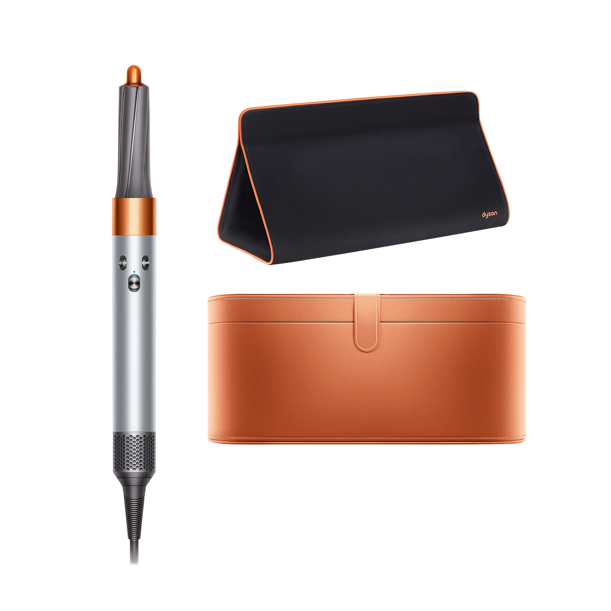 Rizador - Dyson Airwrap Styler Complete Copper, 90 °C, 8 acessorios, Cobre + Bolsa de almacenaje