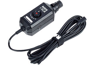 Adaptador - Rode Microphones I-XLR, Para micrófono, Lightning, 24 Bits/96 kHz, App Rode-Rec para iOS+, Negro
