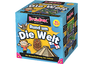 BRAINBOX Brain Box - Rund um die Welt - Gioco educativo (Multicolore)