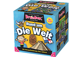 BRAINBOX Brain Box - Rund um die Welt - Lernspiel (Mehrfarbig)