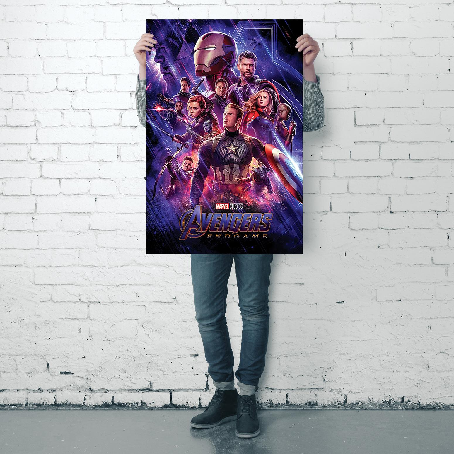 Poster Avengers: INTERNATIONAL One Sheet Poster PYRAMID Endgame Großformatige