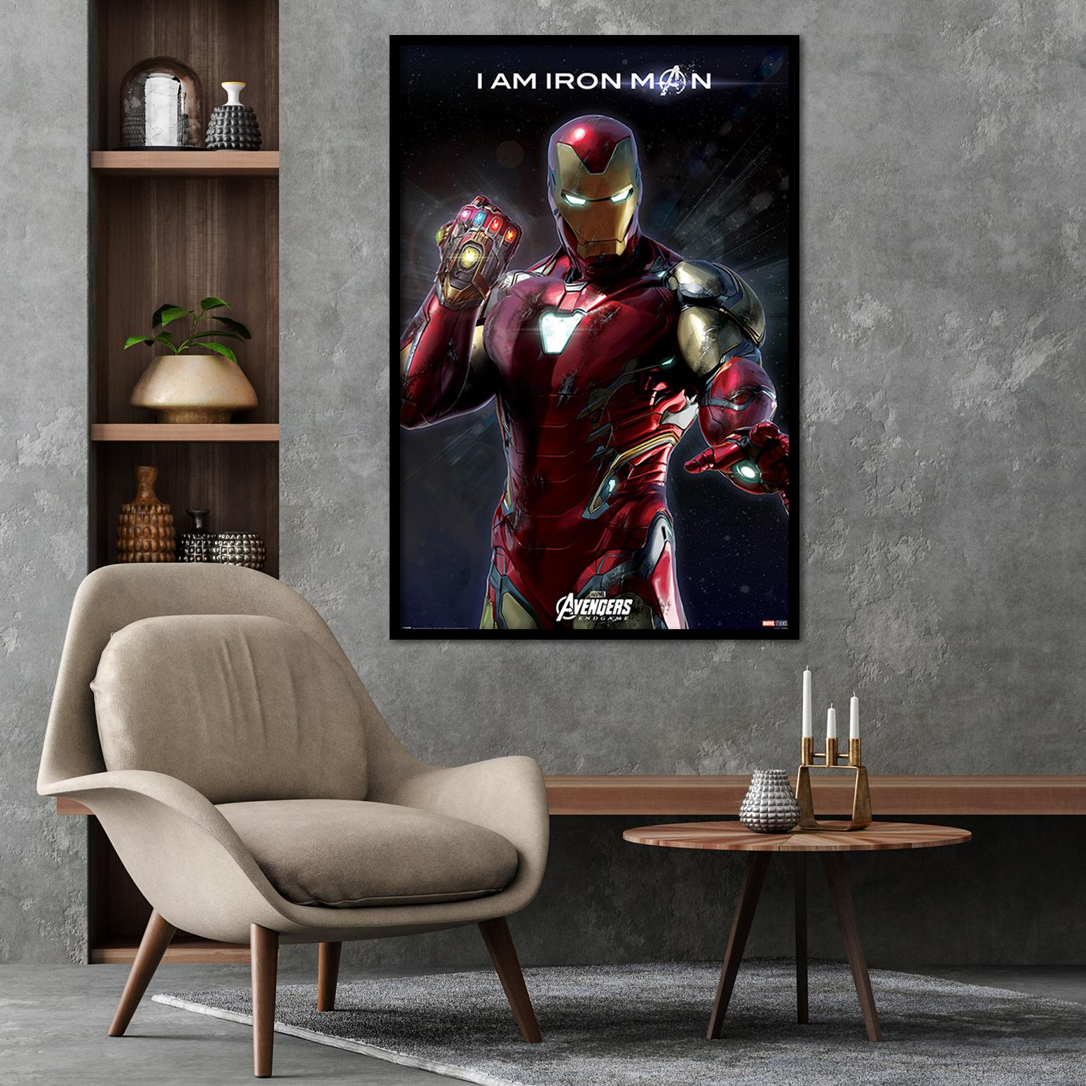Endgame INTERNATIONAL Am Man Poster I Großformatige Avengers: PYRAMID Iron Poster