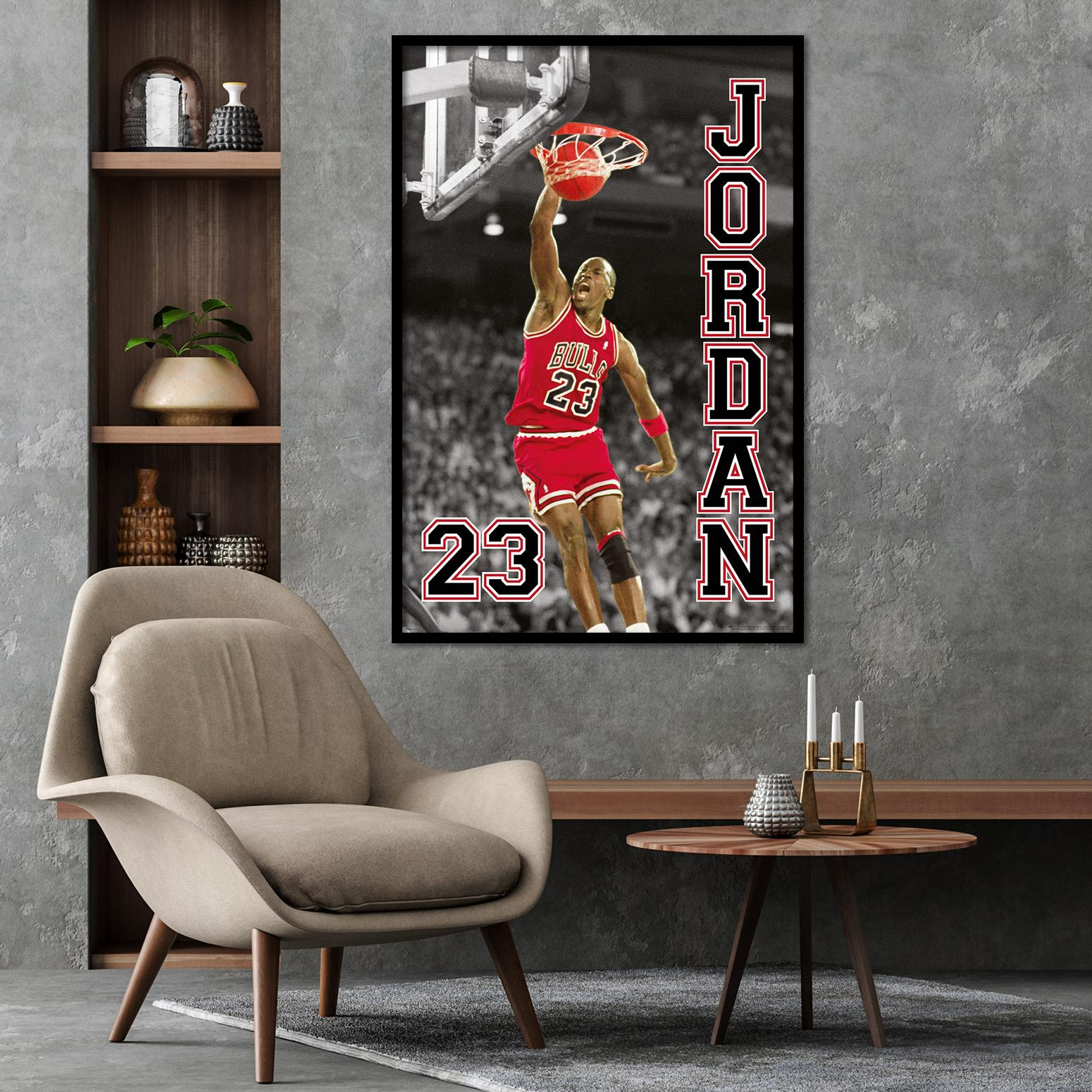 CLOSE UP Michael Jordan Poster 23  Großformatige Poster