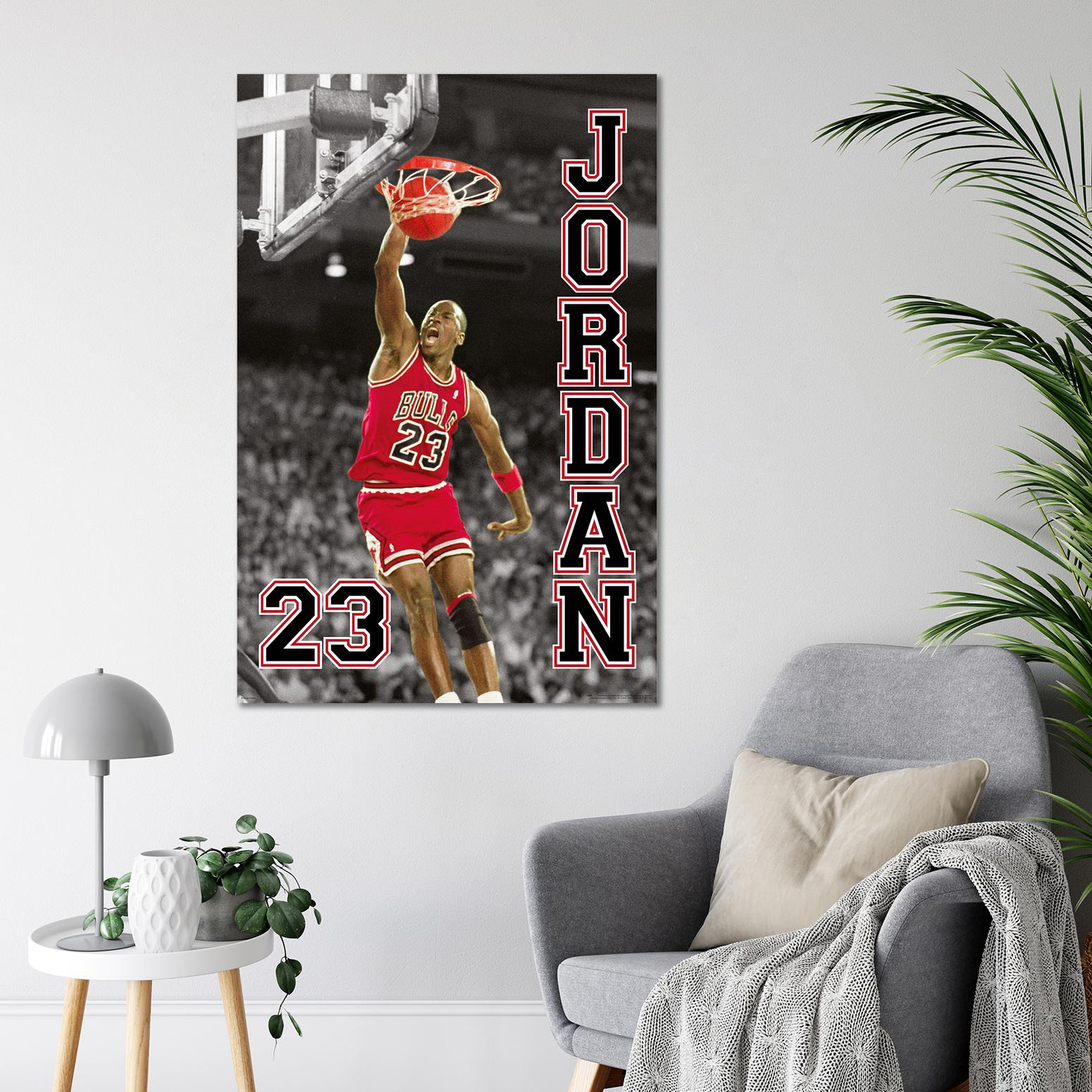 CLOSE UP Michael Jordan Poster 23  Großformatige Poster