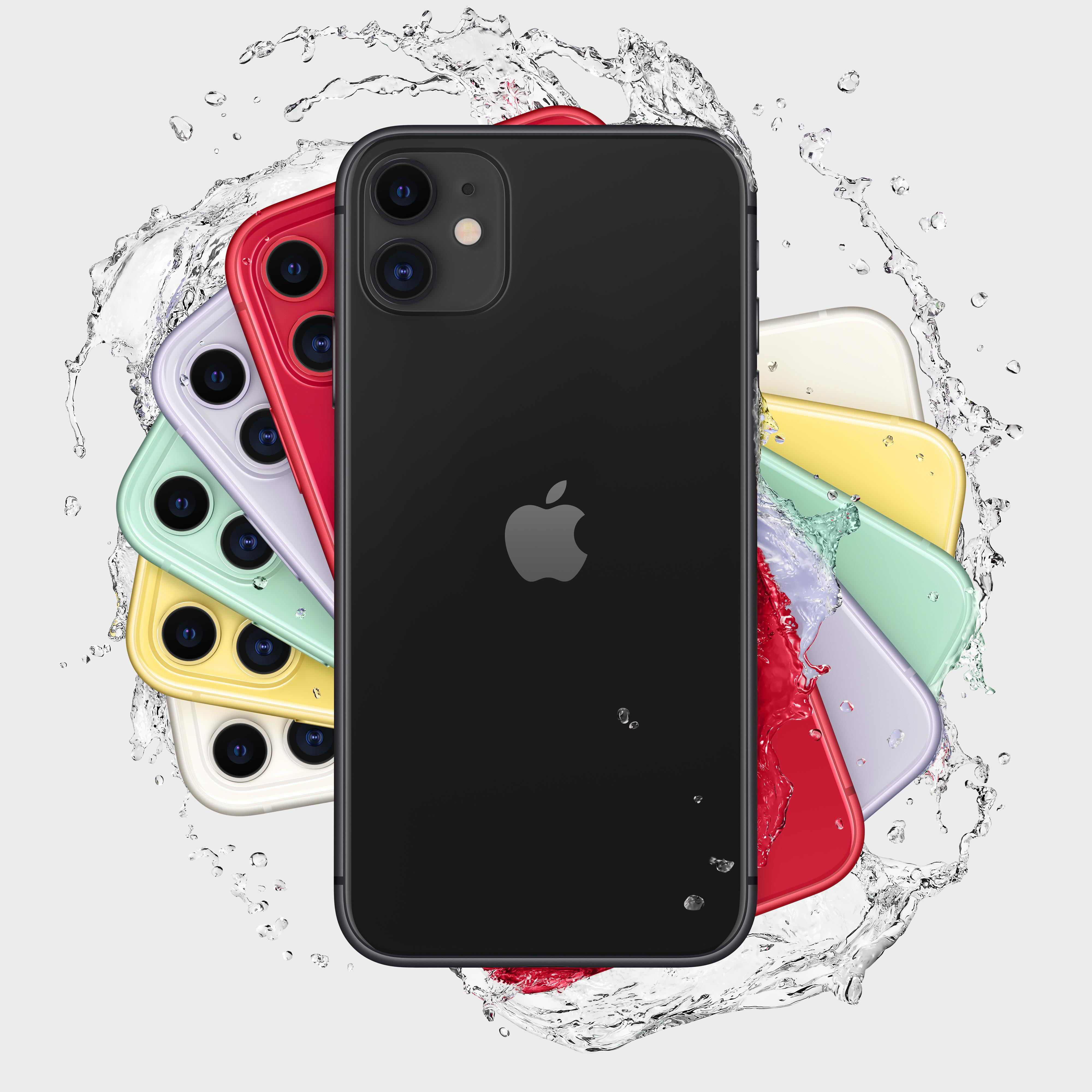 APPLE iPhone 11 256 GB Schwarz Dual SIM