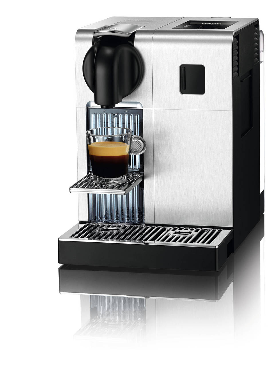 DE LONGHI Nespresso Kaffeemaschine Lattissima Pro EN 750 MB Metall Nespresso-Kaffeemaschine Silber, Metall