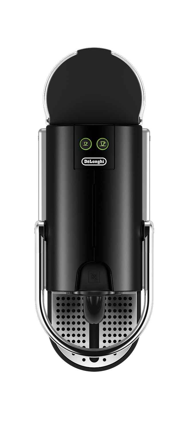 DE LONGHI EN 124 S Pixie Nespresso-Maschine Silber