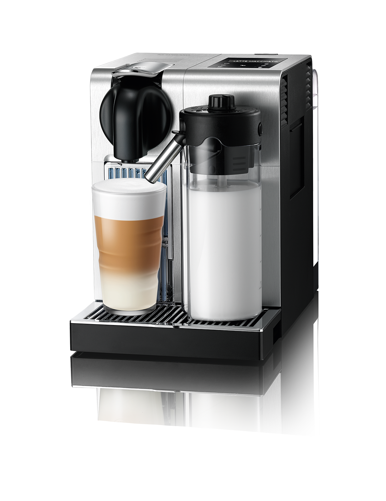 DE LONGHI Nespresso Kaffeemaschine Lattissima Pro EN 750 MB Metall Nespresso-Kaffeemaschine Silber, Metall